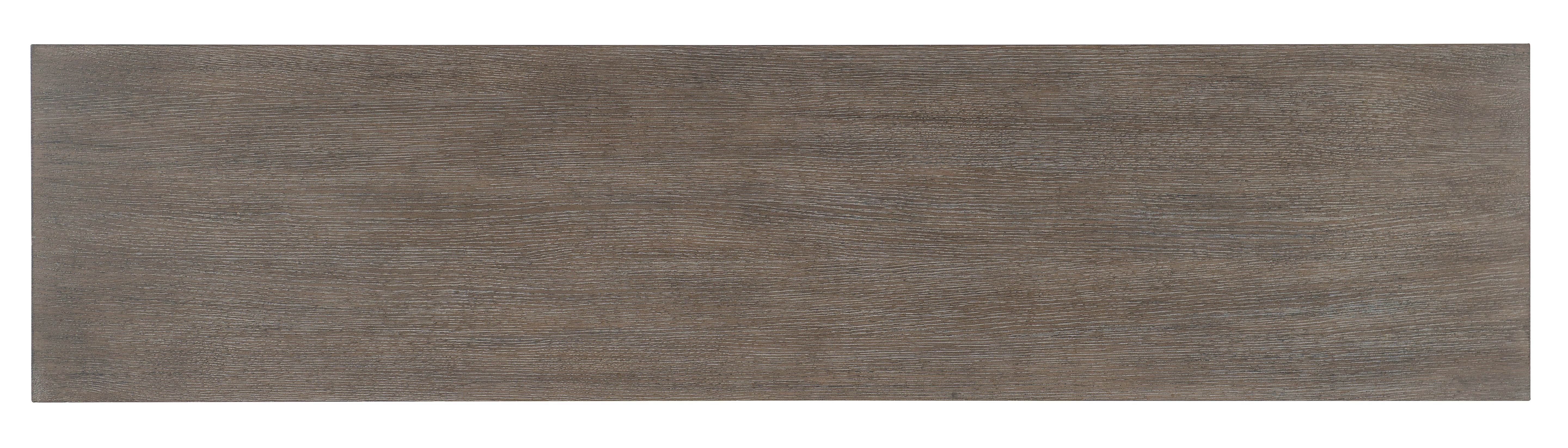 Hooker Furniture Modern Mood Entertainment Console in Medium Brown