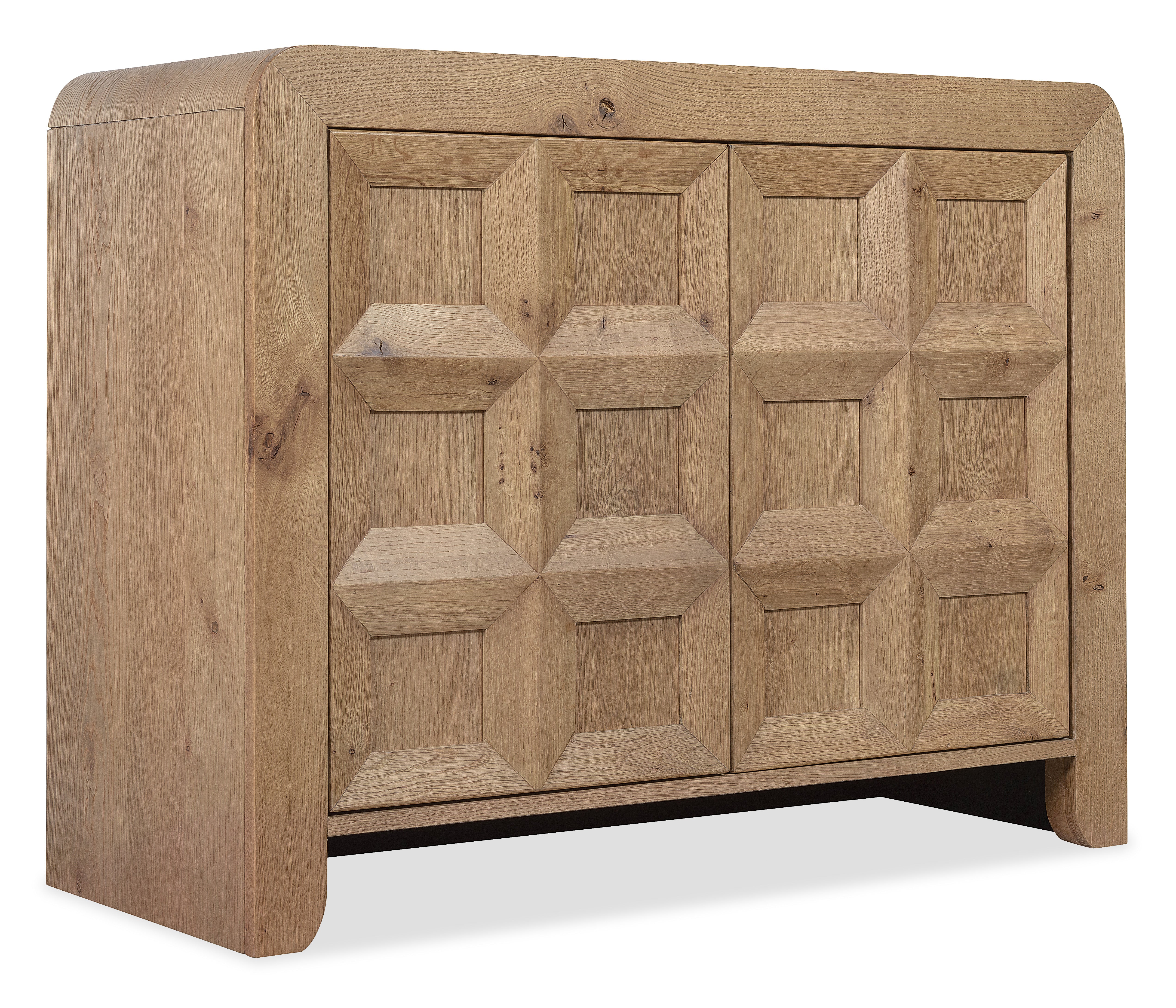 Hooker Furniture Commerce and Market Haven Accent Chest in Medium Wood