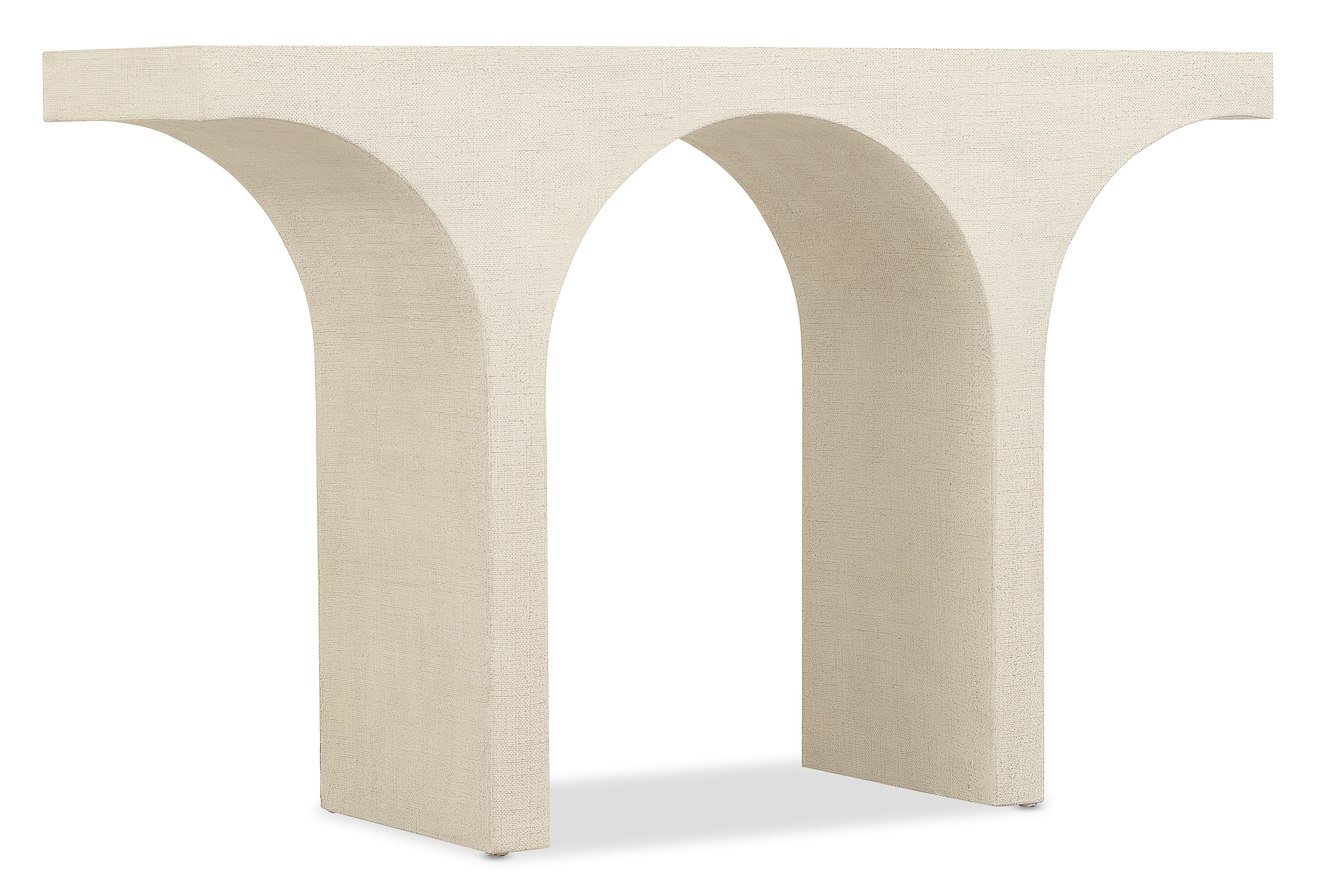 Hooker Furniture Commerce and Market Archer Console Table in Whites/Creams/Beiges